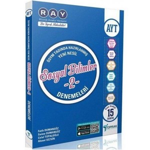  AYT Sosyal Bilimler-2 Deneme Kitabı Toprak Yayıncılık